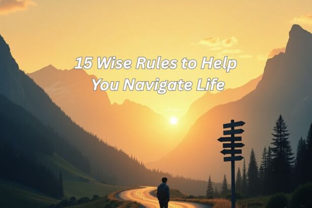 15 Wise Rules to Help You Navigate Life