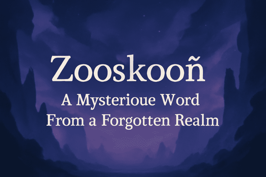 Zooskooñ